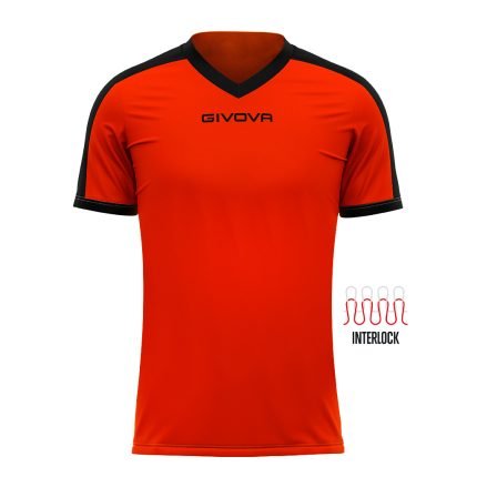 Тениска GIVOVA  SHIRT REVOLUTION INTERLOCK 0110
