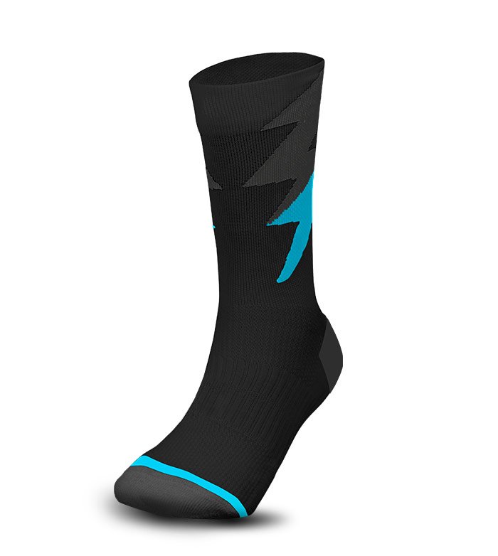 1244_53_calza-thunder-nero-dark-grey-light-blue.jpg Чорапи ZEUS CALZA THUNDER NERO/LIGHT ROYAL - Image 1