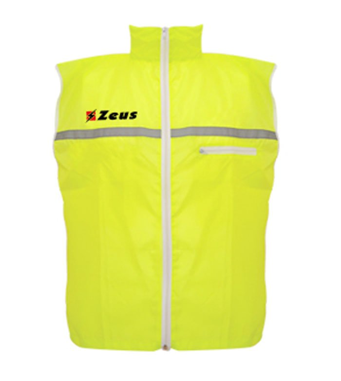 rain_jacket_runner_smanicato_giallo_fluo.jpg K-WAY RUNNER SMANICATO FLUORESCENTE - Image 1