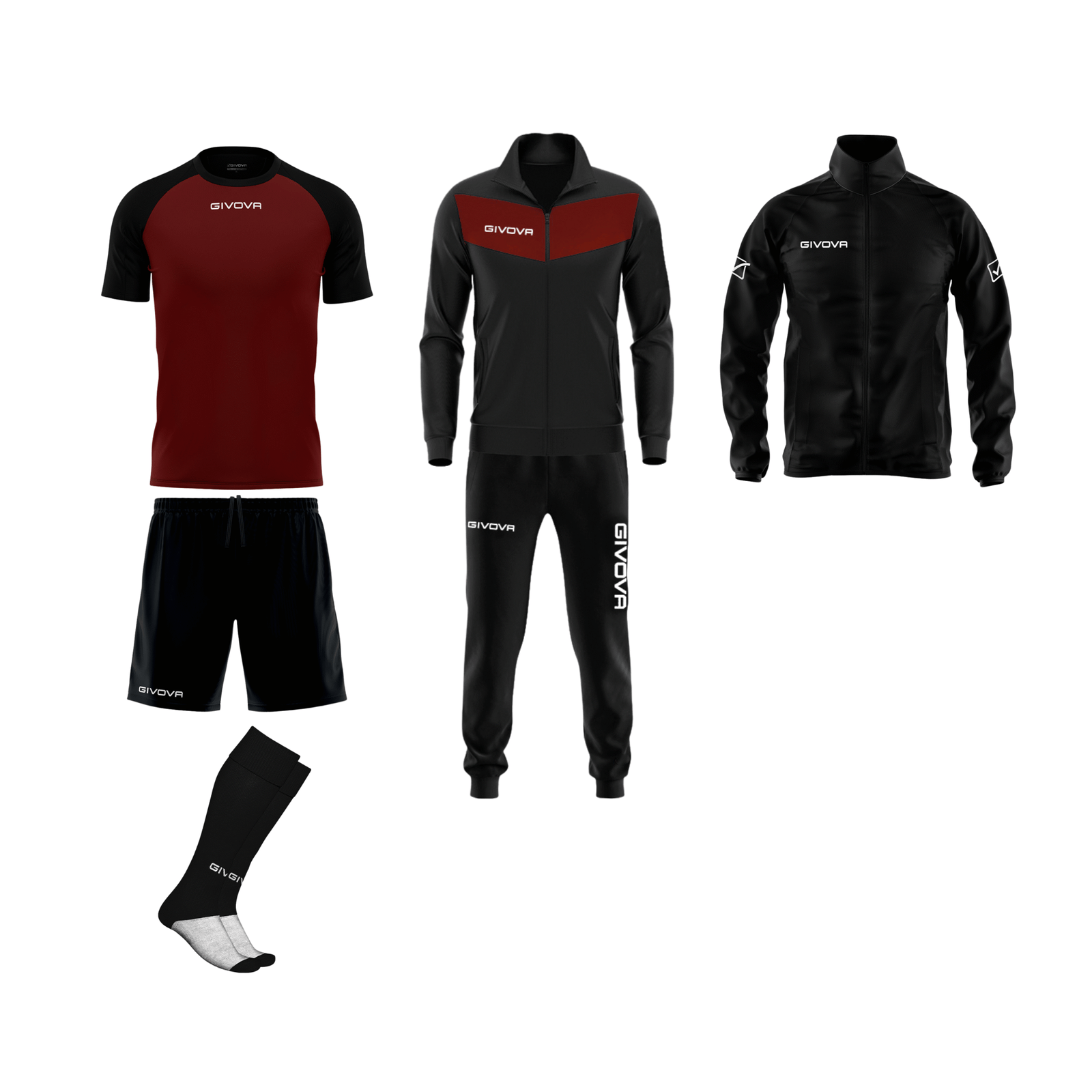 Неозаглавен дизайн (11) Спортен комплект GIVOVA VISA 5 части 1008 - Image 1