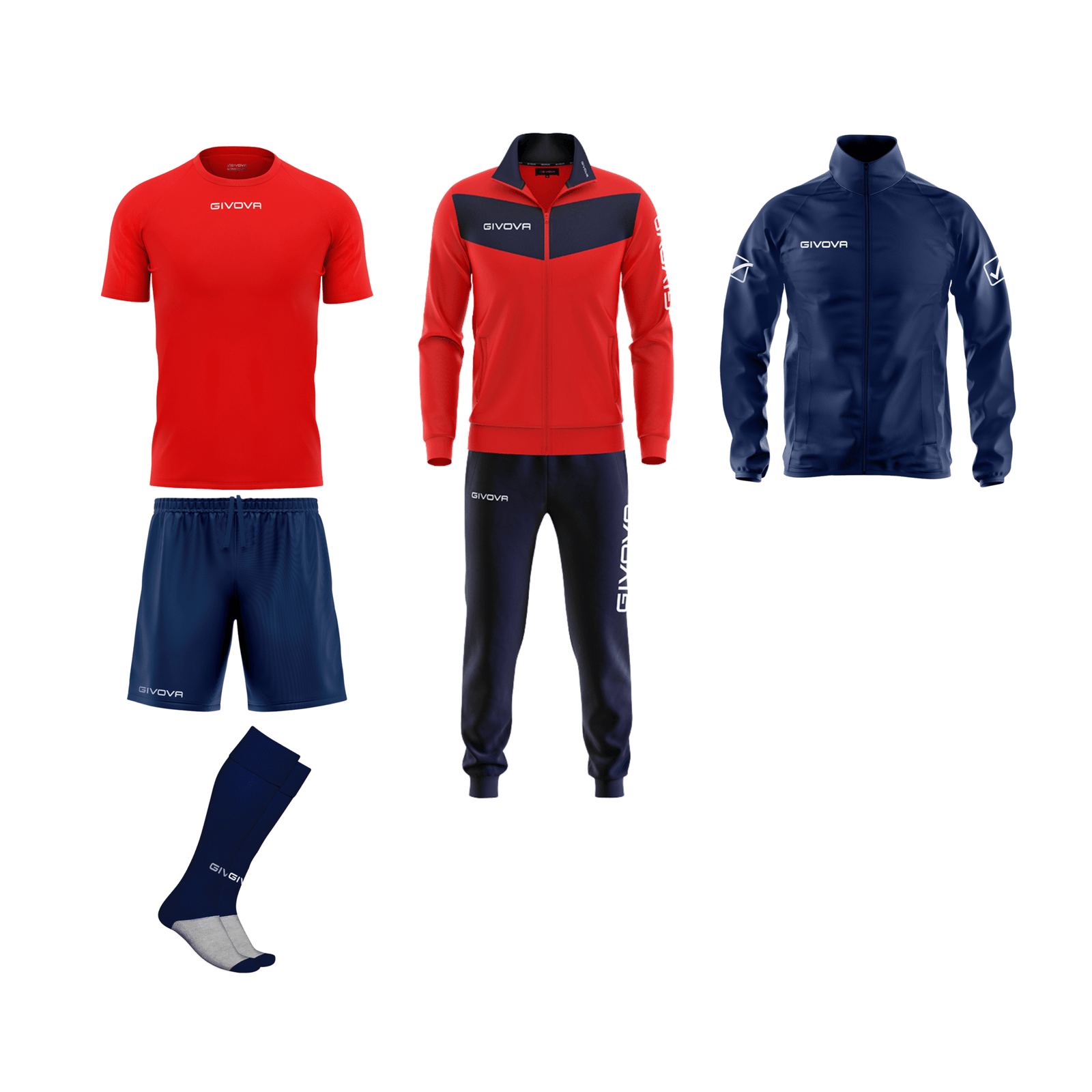 Неозаглавен дизайн (5) Спортен комплект GIVOVA VISA 5 части 1204 - Image 1